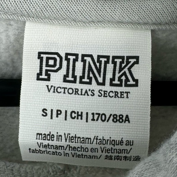 PINK‎ Victoria Secret Longsleeve Hoodie/Sweatshirt - Picture 7 of 8